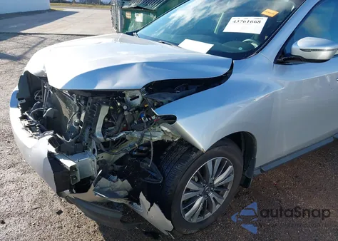 2020 Nissan Pathfinder S 2Wd из США, поврежденный, VIN 5N1DR2AN0LC608693